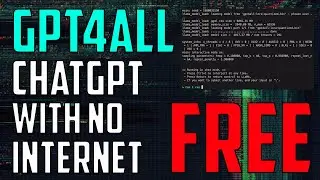 GPT4ALL - ChatGPT that Free and Stored on Your Computer