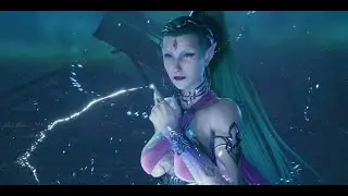 Final Fantasy VII Rebirth Titan Boss Fight Max Graphics 1440p RX 9070 xt
