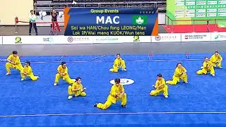 Macau 🇲🇴 Group event 🥉8.79 score in 11th Junior Asian Wushu Championship 2023 at China