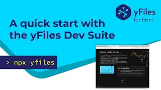 Getting started with yFiles using the yFiles Dev Suite