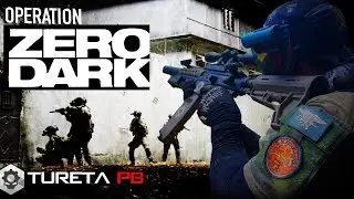 OPERATION ZERO DARK ► a CA&Ccedil;A por OBL | Real Action Paintball | The Ghost Hotel