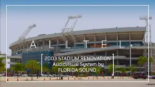 TIAA BANK FIELD - Picture Slideshow of Audiovisual System Installation
