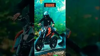 DUKE: #KTMduke #BikeStunts #BikerLife #StreetRider #MotorLovers #Shorts #YouTubeShorts #StuntRider