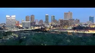 Driving around Fort Worth Texas