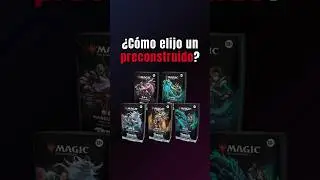 &iquest;C&oacute;mo elijo un precon? #commander #magicthegathering #mtg #cardgame #edh