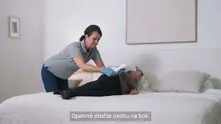Jak nasadit inkontinenční kalhotky MoliCare Elastic, ve stoje | Návod