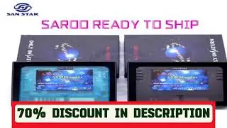 A must-have product! SAROO SEGA Saturn 0.7 Firmware SS NEO GEO Arcade Console HDLoader Fast Readin