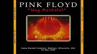 Pink Floyd Live May 20th, 1988 Camp Randall Stadium Madison, Wisconsin
