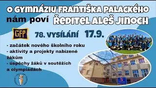 78. vysílání - host: ředitel GFP Neratovice Aleš Jinoch