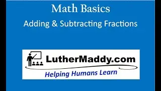 Fractions - A review - Business Math Basics