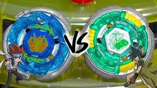 ORIGINS BATTLE: Storm Pegasus 105RF VS Rock Leone 145WB - Beyblade Metal Fight/Fusion!