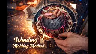 7.5 kw 10 Hp 3phase motor rewinding|Repair motor winding and diagram