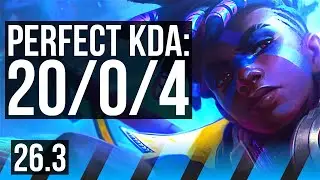 EKKO vs XERATH (MID) | Perfect KDA: 20/0/4 | EUW Master | 26.3
