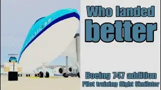 Who landed better?