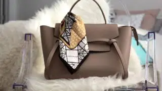 Accessorize with a square scarf