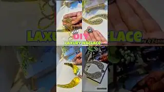 DIY | jewellery making at home #trending  #diy #craft Diy neclace #viralvideo #art #tutorial #new