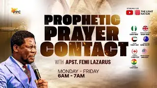 PROPHETIC PRAYER CONTACT || 17TH OCTOBER 2025