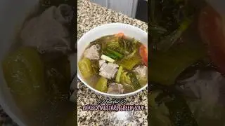 CLASSIC Vietnamese Pork & Pickled Mustard Greens Soup 🥬 #easyrecipe #soup #vietnamesefood #recipe