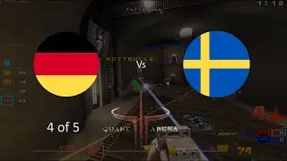 Germany vs Sweden Quake 3 Arena CTF q3wcp9 2007-07-17 game 4 of 5