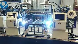 Scaffolding ledger automatic welding machine