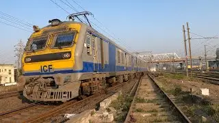 Loud Honking MEMU ICF TRAIN | Indian Railways