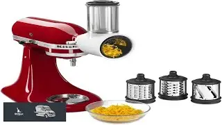 KitchenAid Stand Mixer Attachment KSMVSA Fresh Prep Slicer Shredder