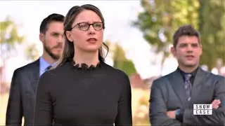 Supergirl 6x20 William's funeral and Kara / Mon El Scene