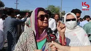 PTI Protest outside core commander house live scenes from peshawar after imran khan arrest