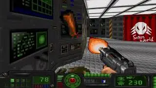Mars 3D version 2.06 - A surprising 2.5D raycast FPS game.