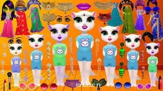 Seven Talking Tom Billi ki shaadi ka funny bridal makeup video 😸 || part -9