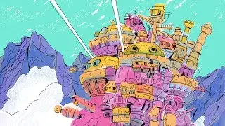 Howl's moving castle | Speedpaint