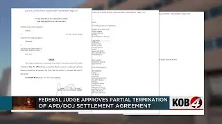 Federal judge approves partial termination of APD-DOJ settlement agreement