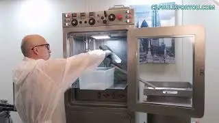 Unique equipment for the production of CBD oil soft gel capsules with agar shell