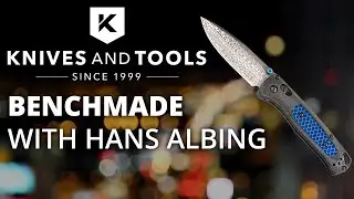 Benchmade New Knives 2019 with Hans Albing at Shot Show 2019 - Knivesandtools.com