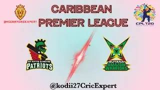 SKN VS GUY|#CPLT20#T20CPL#SKN#GUY