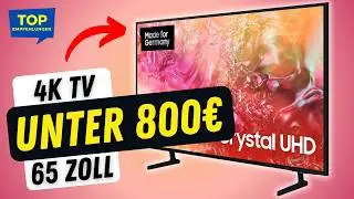 65 Zoll Fernseher unter 800&euro;? Samsung Crystal UHD 4K DU7179 Kaufberatung