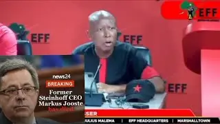 #juliusmalema TALKING ABOUT MARKUS JOOSTE #eff #politics