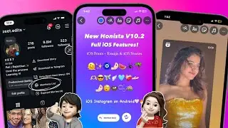New Honista V10.2 All Problem Fixed - iOS Emoji + Fonts & iPhone Story | iOS Instagram on Android 🔥
