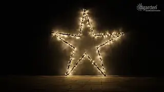 3 Meter XXL Weihnachtsstern aus Holz &ndash; Einfach selber bauen!