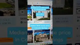 Did you know that the average cost of a new home in Colorado Springs is almost at
