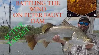 Overcoming Relentless winds BARRAMUNDI fishing on Peter Faust Dam