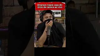 Emerson Cear&aacute; vaza div&oacute;rcio de carioca ao vivo #ticaracaticast #emersonceara #felipemosk