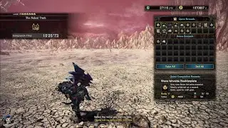 [Game Clip] Lawan Shara Isvalda Pakai Acidic Glavenus Armor Set - Monster Hunter World: Iceborne