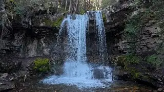 Drive, Bike and Hike @ Troll Falls | Upper & Marmot Falls | Kananaskis AB Canada🇨🇦 | Aug 11, 2025