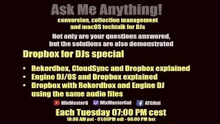 Ask me Anything for DJs Dropbox special