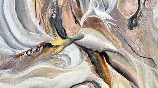 Fluid Art Painting #fluidart #abstractpainting #pourpainting #modernarts