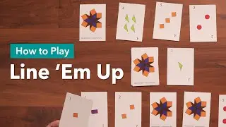 Line &lsquo;Em Up | New card game for practicing number order with preschoolers!