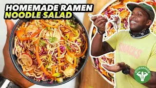 Homemade Ginger Dressing for Ramen Noodle Salad