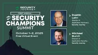 Introducing the first annual Security Champions Summit