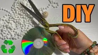 😱♻️ Turn Old CDs into Stunning DIY Decor | Easy Recycled Crafts Idea